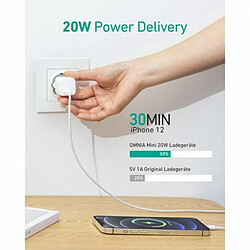 Acheter Chargeur mural Aukey Omnia Mini Blanc 20 W