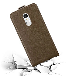 Cadorabo Coque Xiaomi RedMi NOTE 4 Etui en Marron pas cher