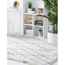 Hadorn Tapis shaggy 160x100 Crème Lachen Fence