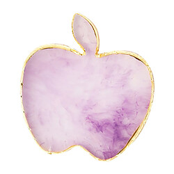 Acheter Nail Art Palette Plateau à Bijoux Imitation Agate Coaster Mat Résine Artisanat Violet