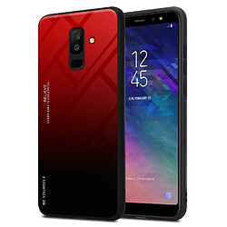 Cadorabo Coque Samsung Galaxy A6 PLUS 2018 Etui en Rouge