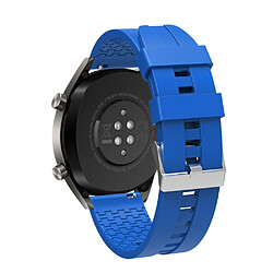 Bracelet en silicone 22mm bleu pour votre Huawei Watch GT