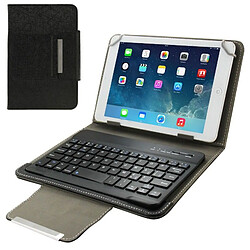 Yonis Housse universelle tablette 10.1 pouces avec clavier Qwerty