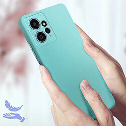 Acheter Avizar Coque pour Xiaomi Redmi Note 12 4G Semi-rigide Soft-touch Fast Cover Turquoise