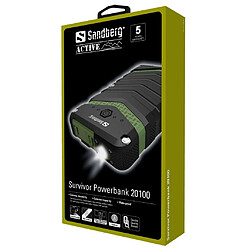 Sandberg Survivor Powerbank 20100 banque d'alimentation électrique