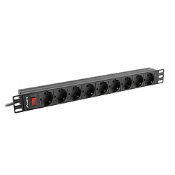 Acheter Multiprise 9 Prises avec Interrupteur Lanberg PDU-09F-0300-BK 4000 W 220-250 V 16 A 3 m