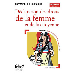 Déclaration des droits de la femme et de la citoyenne : programme du bac - Occasion