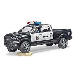 Bruder Véhicule de police : Pickup RAM 2500 avec figurine pas cher