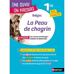 Balzac, La peau de chagrin : parcours les romans de l'énergie, création et destruction : 1re bac français