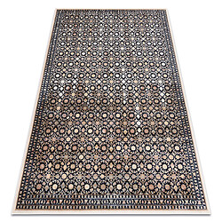 RUGSX Tapis NAIN Ornement 1183 51033 bleu foncé beige 120x170 cm