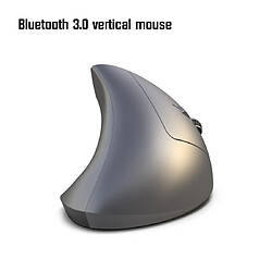 Acheter Wewoo Souris sans fil HXSJ T29 Bluetooth 3.0 à 6 touches 2400 DPI Ergonomique Réglable Verticale Optique Gris