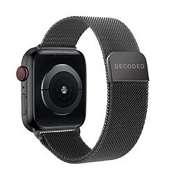 Decoded Bracelet Milanais Magnétique Traction pour Apple Watch 41mm Noir