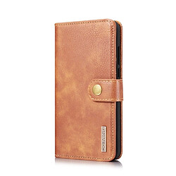 Wewoo Housse Coque Etui en cuir Crazy Horse Texture Flip détachable magnétique pour HuP30 Lite, avec titulaire et fentes pour cartes porte-monnaie (Marron)