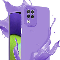 Cadorabo Coque Samsung Galaxy A22 4G Etui en Lilas pas cher