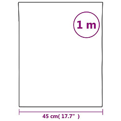 vidaXL Films de miroir 2 pcs auto-adhésive 45x100 cm PET pas cher