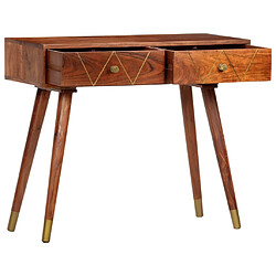 Maison Chic Table console | Meuble d'entrée | Table d'appoint 90x35x76 cm Bois d'acacia massif -GKD66745