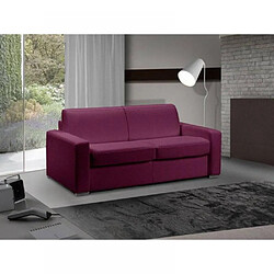 Inside 75 Canapé lit 3 places MASTER convertible EXPRESS 140 cm Tweed Cross fushia MATELAS 18 CM INCLUS