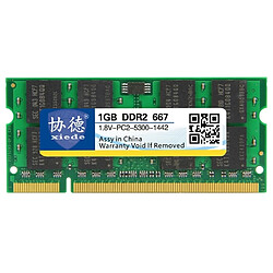 Wewoo Mémoire vive RAM DDR2 667 MHz 1 Go Module de à compatibilité totale pour ordinateur portable