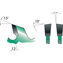 HW Lame scie Praz. 350x3,5 2,5x30mm Z54UW