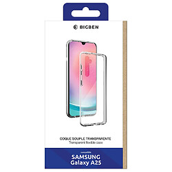 Bigben Coque pour Samsung G A25 Souple Transparente