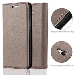 Avis Cadorabo Coque Samsung Galaxy S4 MINI Etui en Brun