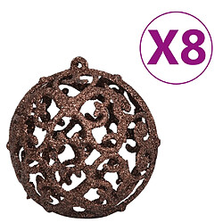 Acheter vidaXL Ensemble de boules de Noël 100 pcs 3/4/6 cm Marron/Bronze/Doré