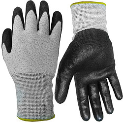 Acheter Lot de 10 paires de gants de travail en PU anti coupure Alpha 5 EN388 EN420