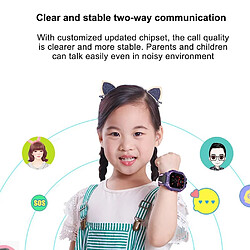 Universal Smartwatch pour enfants SOS anti-perte téléphone cellulaire Smartwatch pour enfants avec carte SIM GPS caméra imperméable Smart Watch cadeaux pour enfants | Smart Watch (vert) pas cher