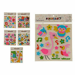 Pincello Autocollants Multicouleur 32 x 1 x 38 cm (24 Unités)