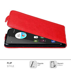 Acheter Cadorabo Coque ZTE Blade V7 Etui en Rouge