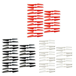 20Pcs Hélices Pliantes pour SYMA X5C X5SC X5SW X5HC X5HW X5UC X5UW Noir pas cher