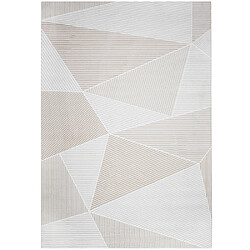 ICONIK INTERIOR Grand Tapis Design Contemporain et Moderne - Beige (290x200 cm) - Cerna Beige