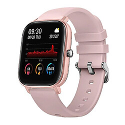 Chrono Montre Connectée Femmes,Montre Sport Homme,Montre Connectée Cardio Huawei Xiaomi,Samsang,Montre Connectée Homme IP67 Etanche,Smartwatch Sport pour Android iOS,Tracker d'activité( Rose)