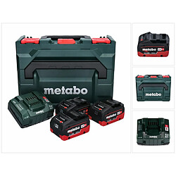 Metabo Set de base LIHD: 3x Batteries 5,5 Ah + Chargeur + Coffret metaBOX (685069000)