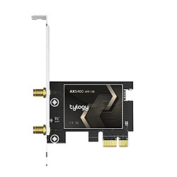 HCX Tylogy Carte WiFi 6E AXE5400Mbps, Tri-Bandes, Bluetooth 5.3, WPA3, Module RTL8852CE