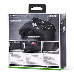 Power A Manette Xbox ONE / X / XS / PC NOIRE Contrôleur de jeu MICROSOFT filaire 3M - XBOX X/PC Fonction TURBO NOIRE ROYAL