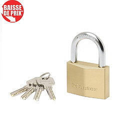 Cadenas MASTER LOCK laiton épais 60mm