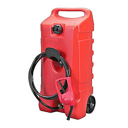 Varanmotors NEDLP-34 Jerrycan sur roues, réservoir à carburant 53 litres avec pistolet de distribution essence diesel kérosène, distributeur nomade