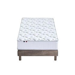 Avis Idliterie Ensemble Matelas Ressorts + Mémoire de forme ODYSSEE Sommier en Kit