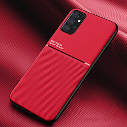 Coque en TPU + PU anti-rayures rouge pour votre Samsung Galaxy A72 4G/5G