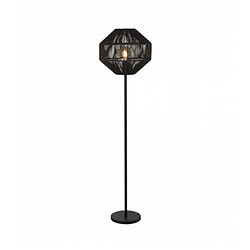 Searchlight Lampadaire en osier 1 litre, osier noir