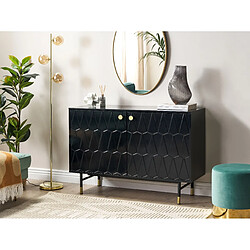 Beliani Commode noire ADANTE