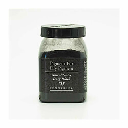 Raphael Pigment pour création de peinture - pot 120 g - Noir ivoire