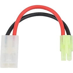 Acheter 1 Pièce Câble 16AWG Cm 13 Plug Convertisseur Adaptateur Tamiya Large Femelle vers Mini Tamiya