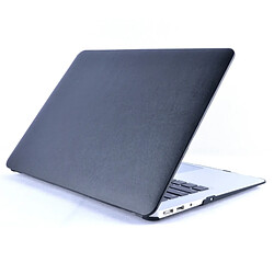 Wewoo Housse Coque Mac en cuir PU pour ordinateur portable MacBook Air 13,3 pouces A1466 2012 - 2017 / A1369 2010 - 2012 Noir