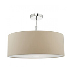 Luminaire Center Suspension Ronda Taupe 1 ampoule 22cm