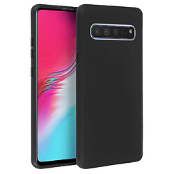 Avizar Coque Samsung Galaxy S10 5G Protection Silicone Gel Flexible Fine Légère Noir