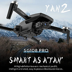 Avis Universal SG108 Pro 4K Drone 2 axes Cardan Caméra Professionnelle GPS 5G WiFi FPV Silence Brushless Longue Distance 1000 mètres Quadcopter télécommandé | Hélicoptère télécommandé ()