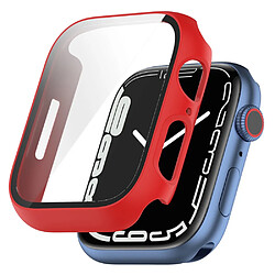 Coque en TPU anti-griffes, rouge pour votre Apple Watch Series 7 45mm