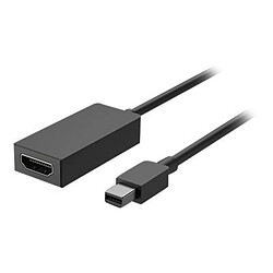 Microsoft HDMI Cabl Mini DisplayPort HDMI Noir